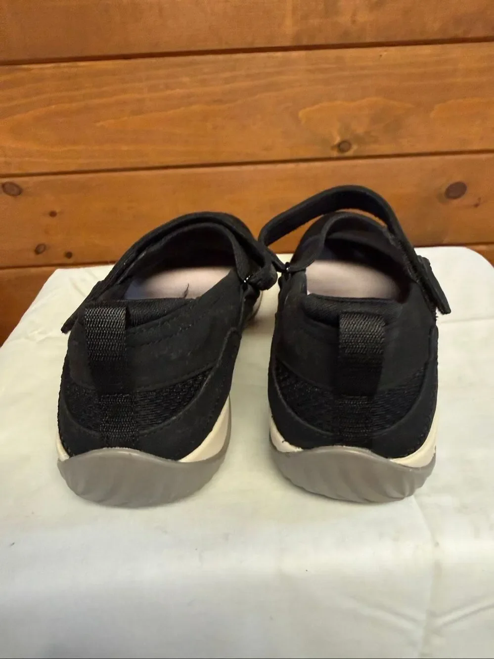 Rykä Echo Knit Mary Jane Sneakers Black Sz 8 NWOT